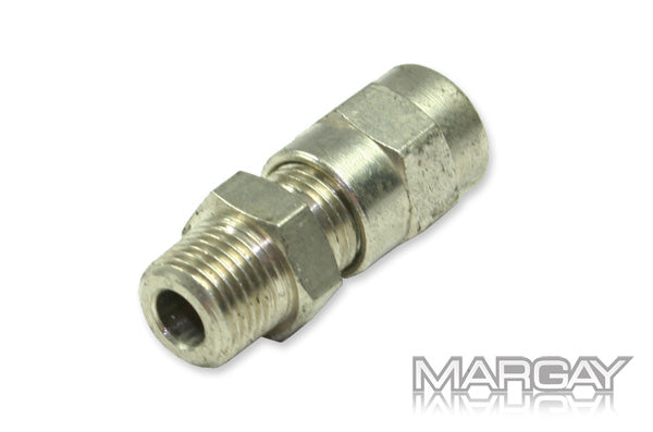 Hydraulic fitting, straight 1/8-6/4mm