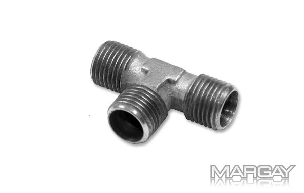 Hydraulic fitting, tee, 1/8-6/4mm