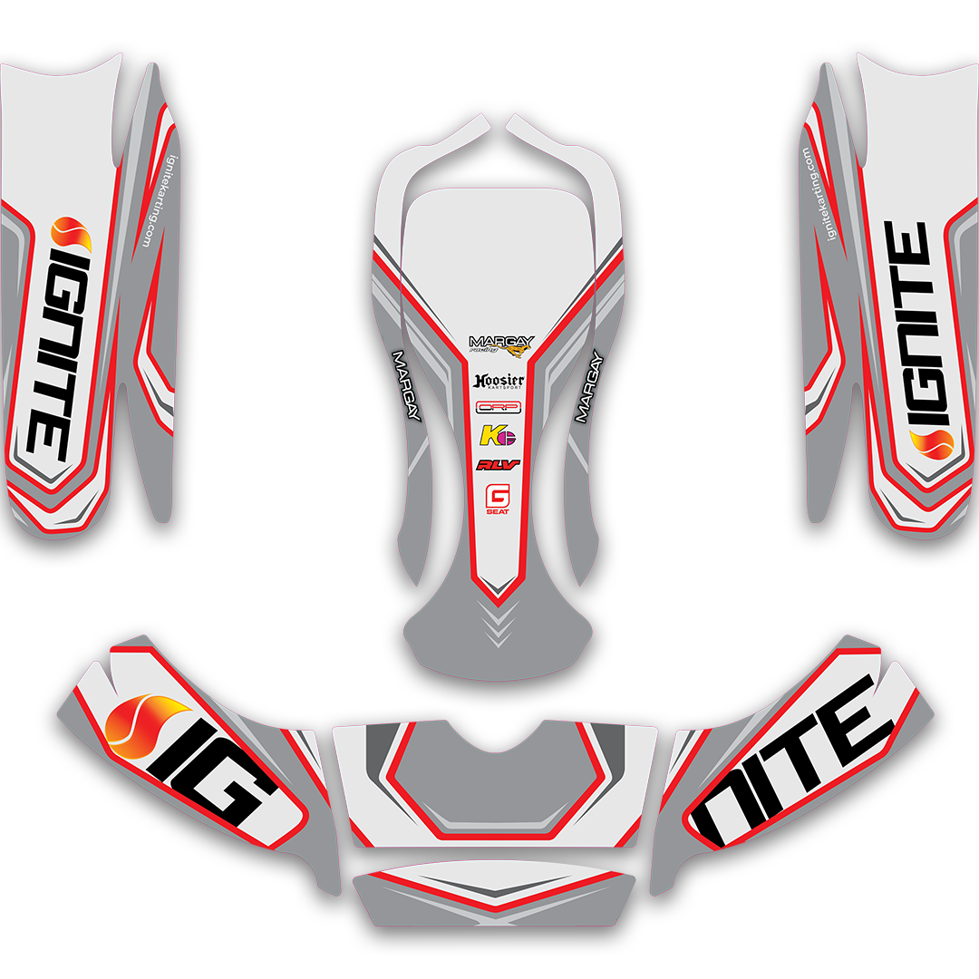 2026 Ignite Factory Decal Kit 6499-BDE-Silver