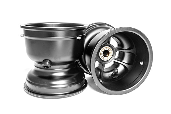 TruSpeed Magnesium Wheel Set, 5" x 130mm & 5" x 130mm (Metric Mount)