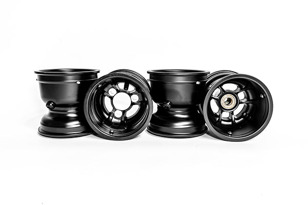 TruSpeed Magnesium Wheel Set, 5" x 130mm & 5" x 180mm (Metric Mount) 