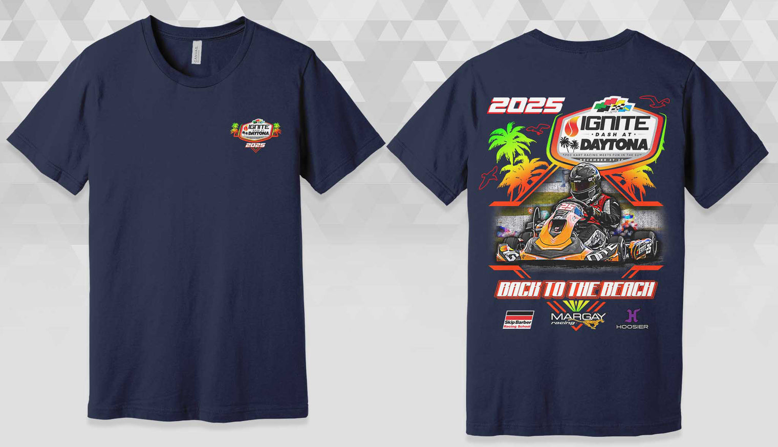 Official 2025 Dash at Daytona T Shirt0990272515