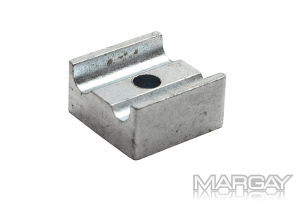 Throttle cable clamp block