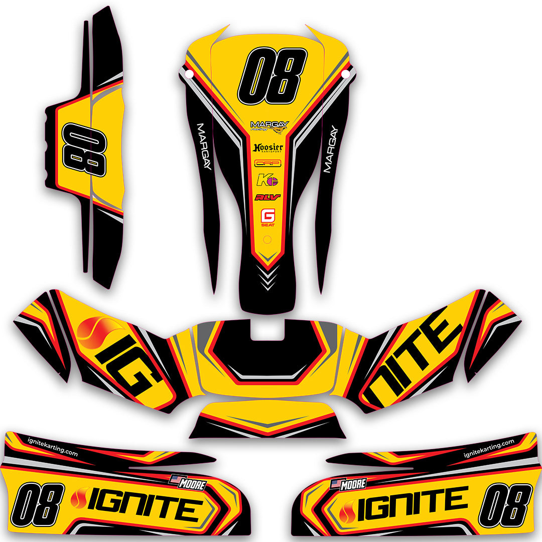 2026 Ignite Factory Decal Kit 6499-505-Stilo-Custom