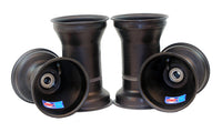 Aluminium Wheel Set, 5" x 135mm (17mm) & 5" x 7.75" (Metric Mount)