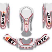 2026 Ignite Factory Decal Kit 6499-BDE-Silver