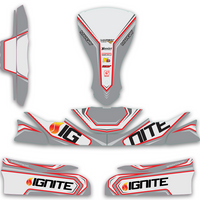 2026 Ignite Factory Decal Kit 6499-FP7-Stilo-Silver
