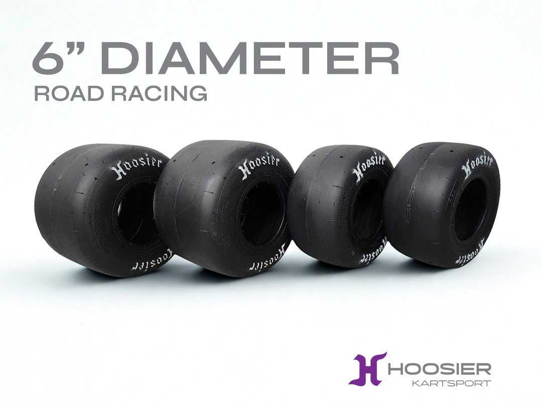 6" Dia Hoosier Kart Tires