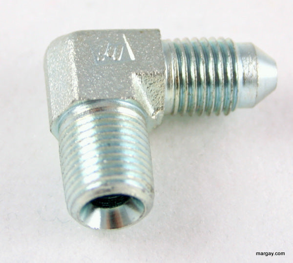 MCP NPT 90 Degree Fitting (-3 to 1/8)