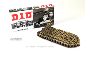 D.I.D 219 HTM Racing Kart Chain 114L