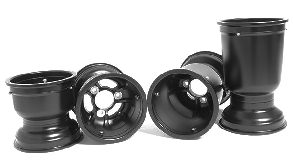 TruSpeed Magnesium Wheel Set, 5" x 130mm & 5" x 212mm (Metric Mount)