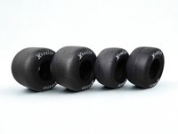 Set of four Hoosier R80 Kart tires