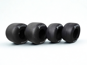 Set of four Hoosier R80 Kart tires