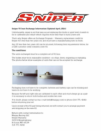 Sniper V2 Inox Laser Alignment System