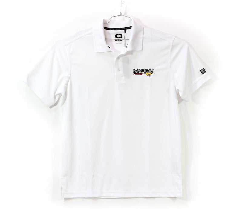 Margay Team Ogio Men's Polo Shirts White